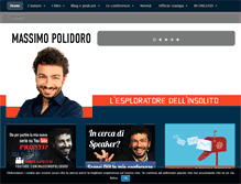 Tablet Screenshot of lnx.massimopolidoro.com