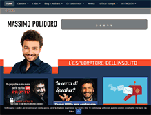 Tablet Screenshot of massimopolidoro.com